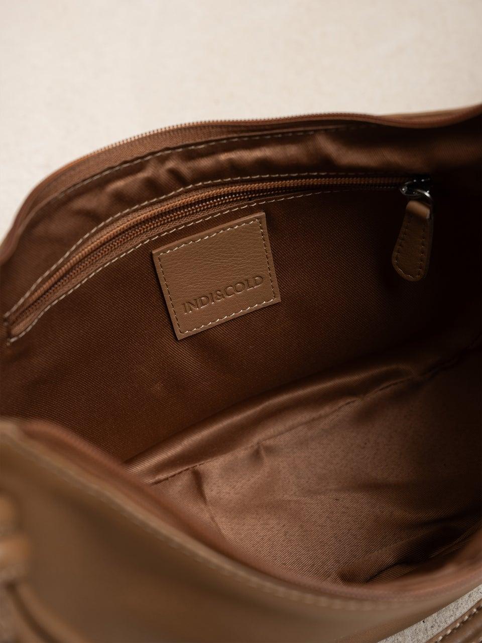 Indi & Cold BOLSO PIEL MEDIA LUNA