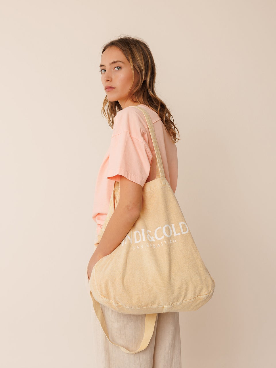 Indi & cold BOLSO SHOPPER ALGODÓN