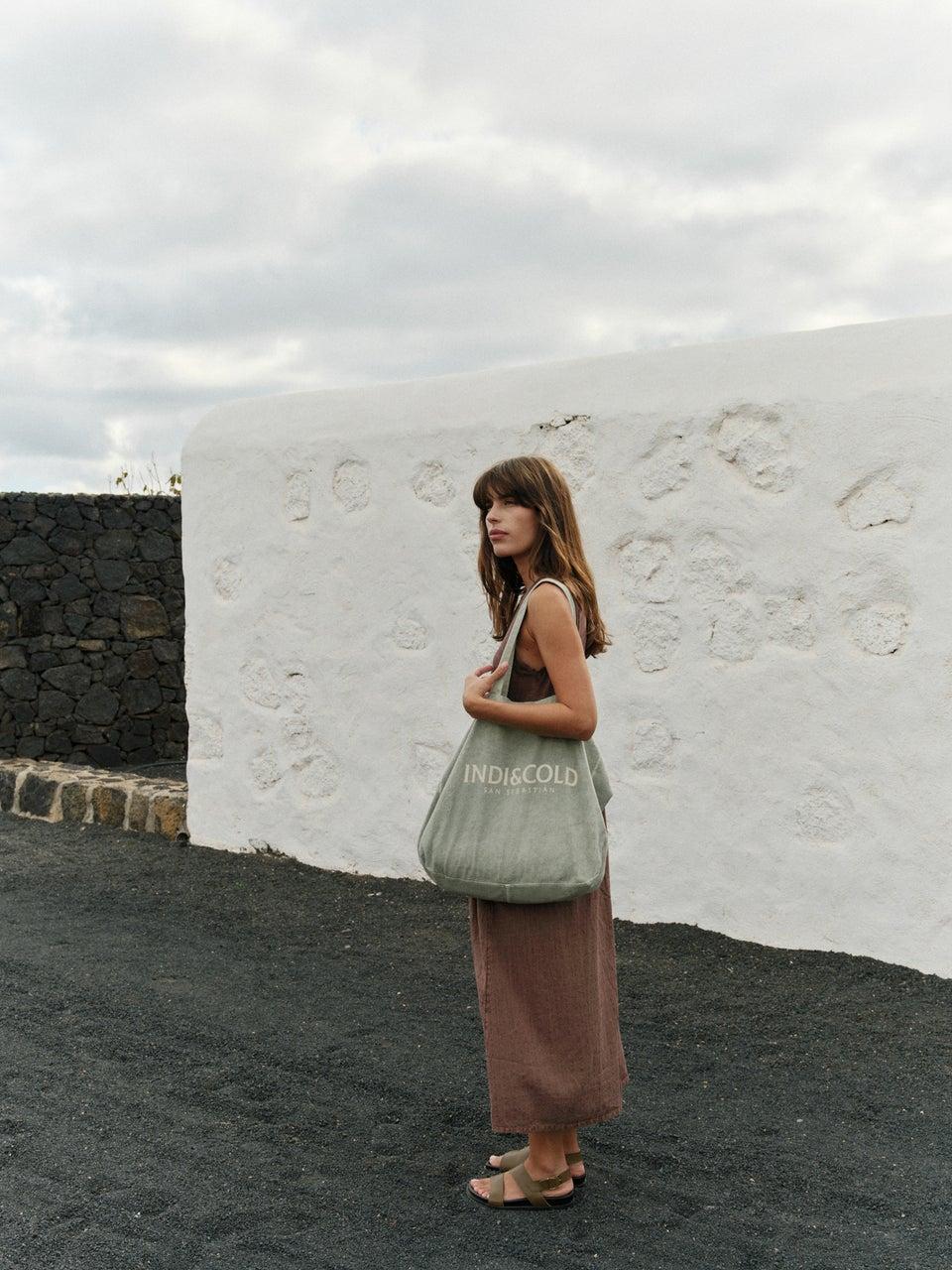 Indi & cold BOLSO SHOPPER ALGODÓN