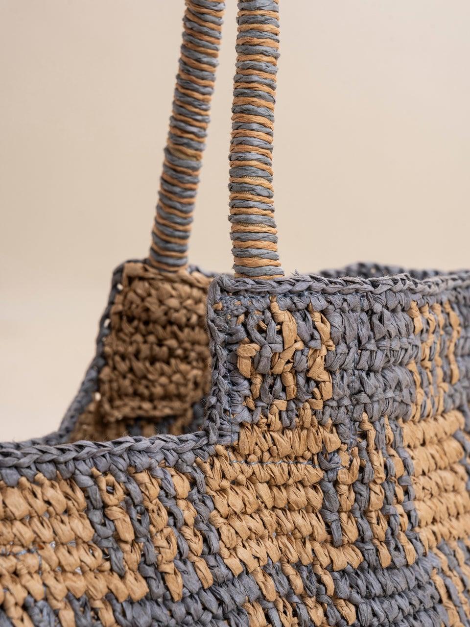 Indi & Cold BOLSO SHOPPER RAFIA