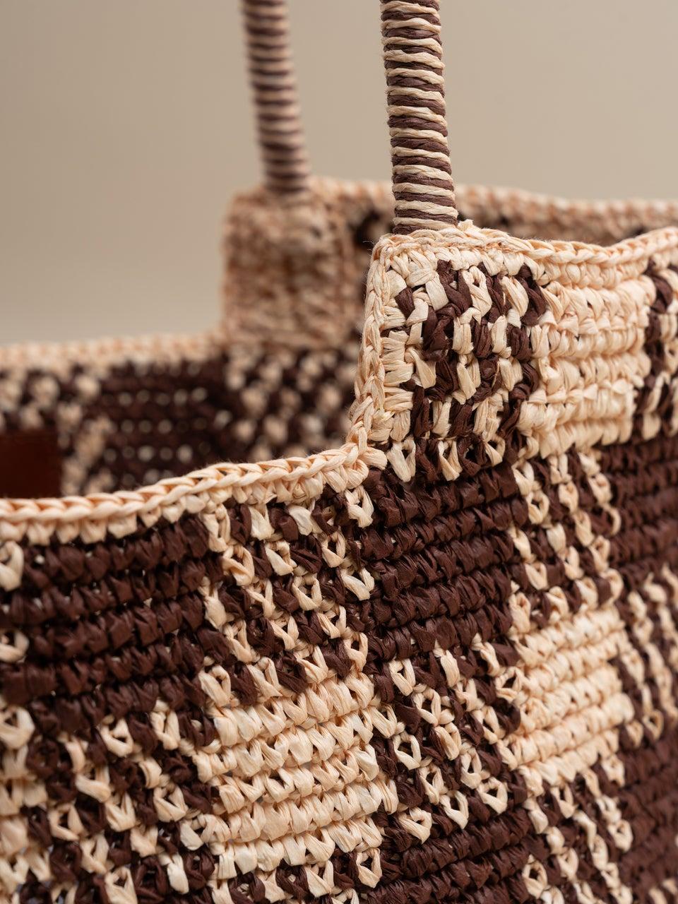 Indi & Cold BOLSO SHOPPER RAFIA