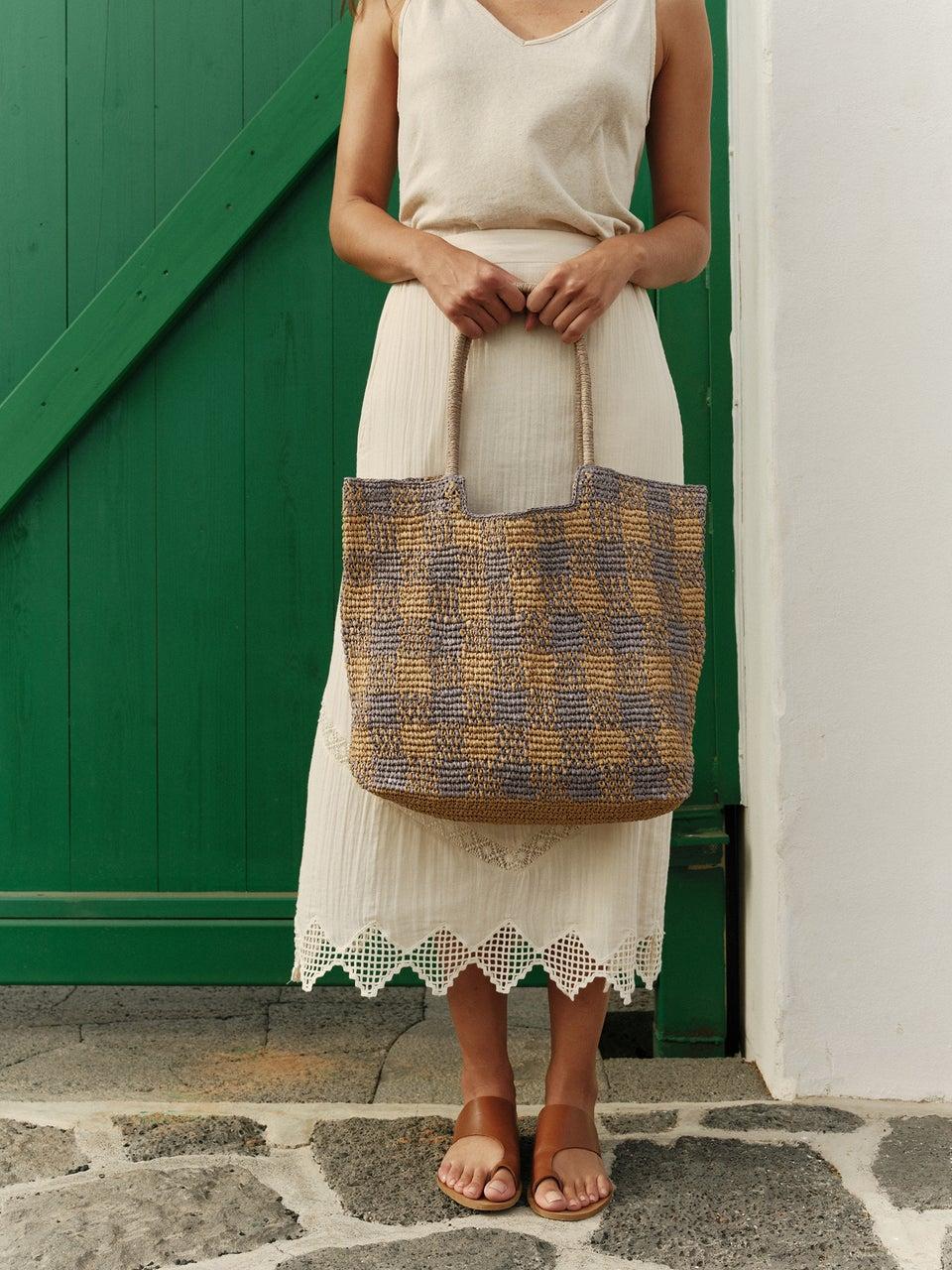 Indi & cold BOLSO SHOPPER RAFIA