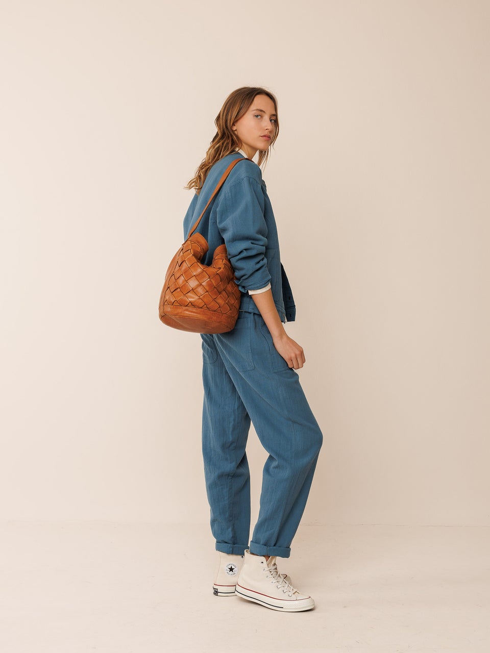 Indi & cold BOLSO TRENZADO MAXI BILL
