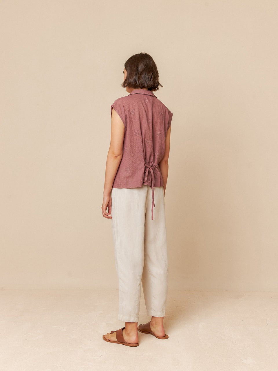 Indi & Cold CAMISA BORDADA ALGODÓN