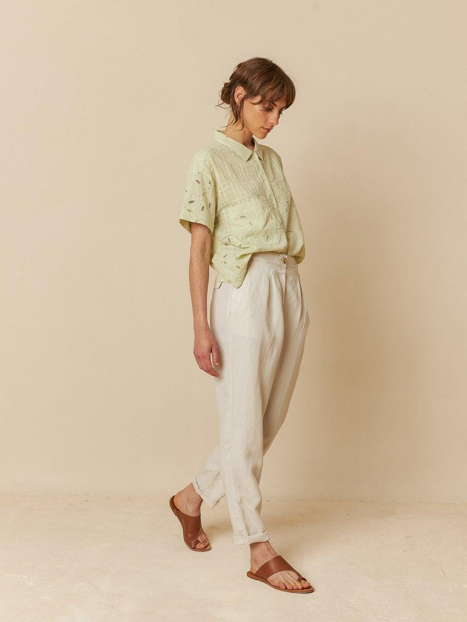 Indi & Cold CAMISA COMBINADA BORDADOS