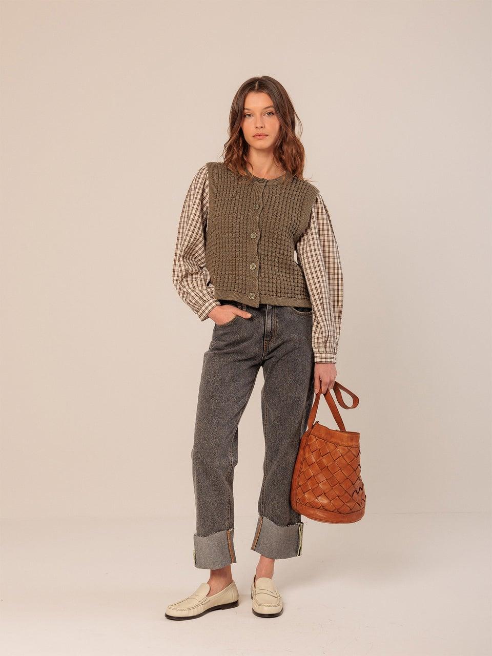 Indi & Cold CAMISA CUADRO TARTÁN