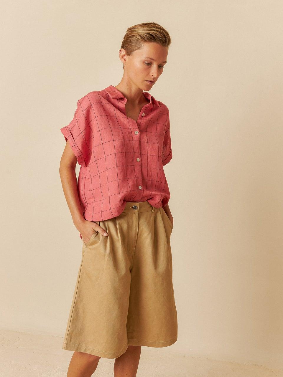 Indi & Cold CAMISA CUADRO VENTANA