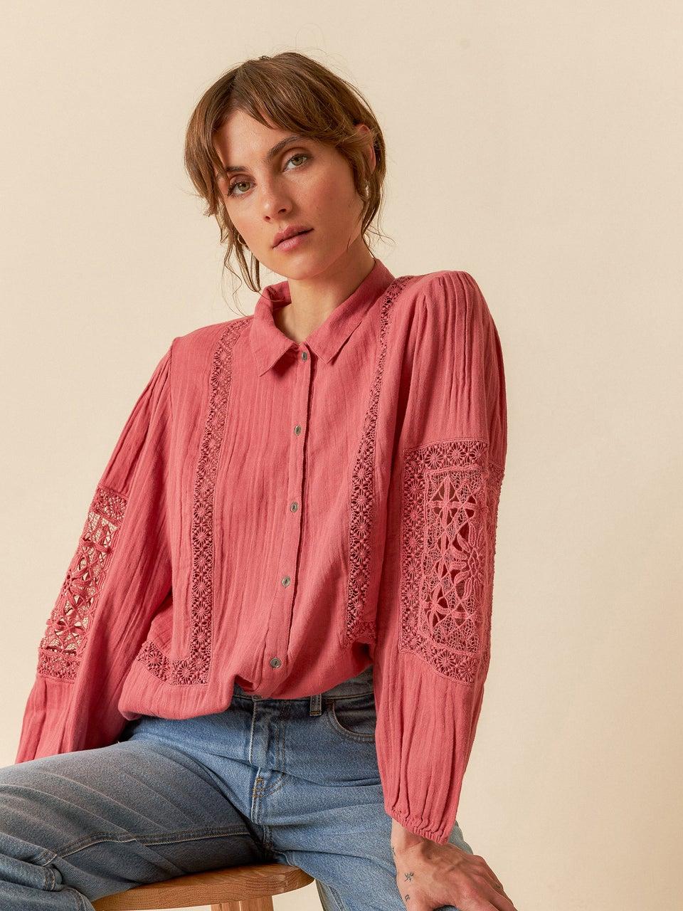 Indi & cold CAMISA DOBLE GASA