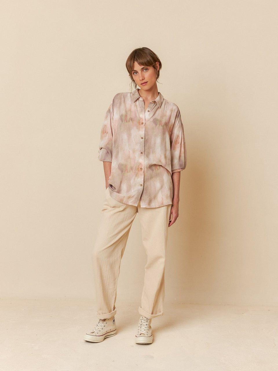 Indi & Cold CAMISA OVERSIZE BOYFRIEND