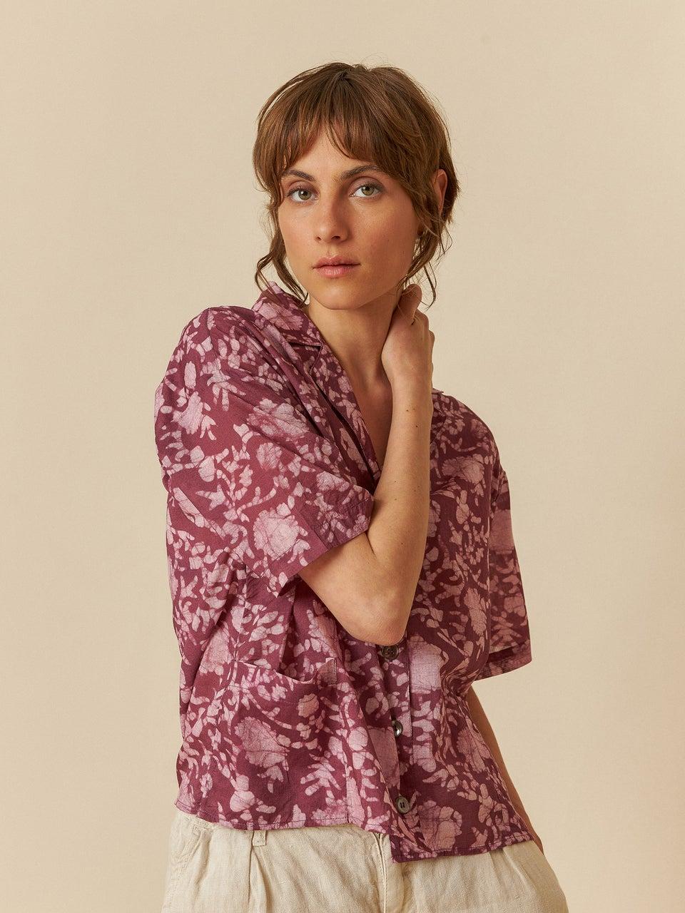 Indi & cold CAMISA PRINT JENGIBRE