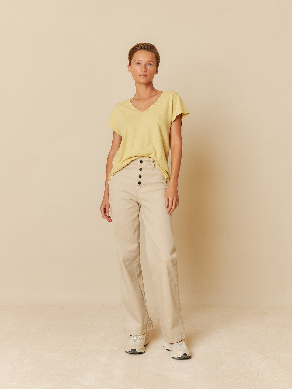 Indi & Cold CAMISETA MELANGE EFECTO RÚSTICO