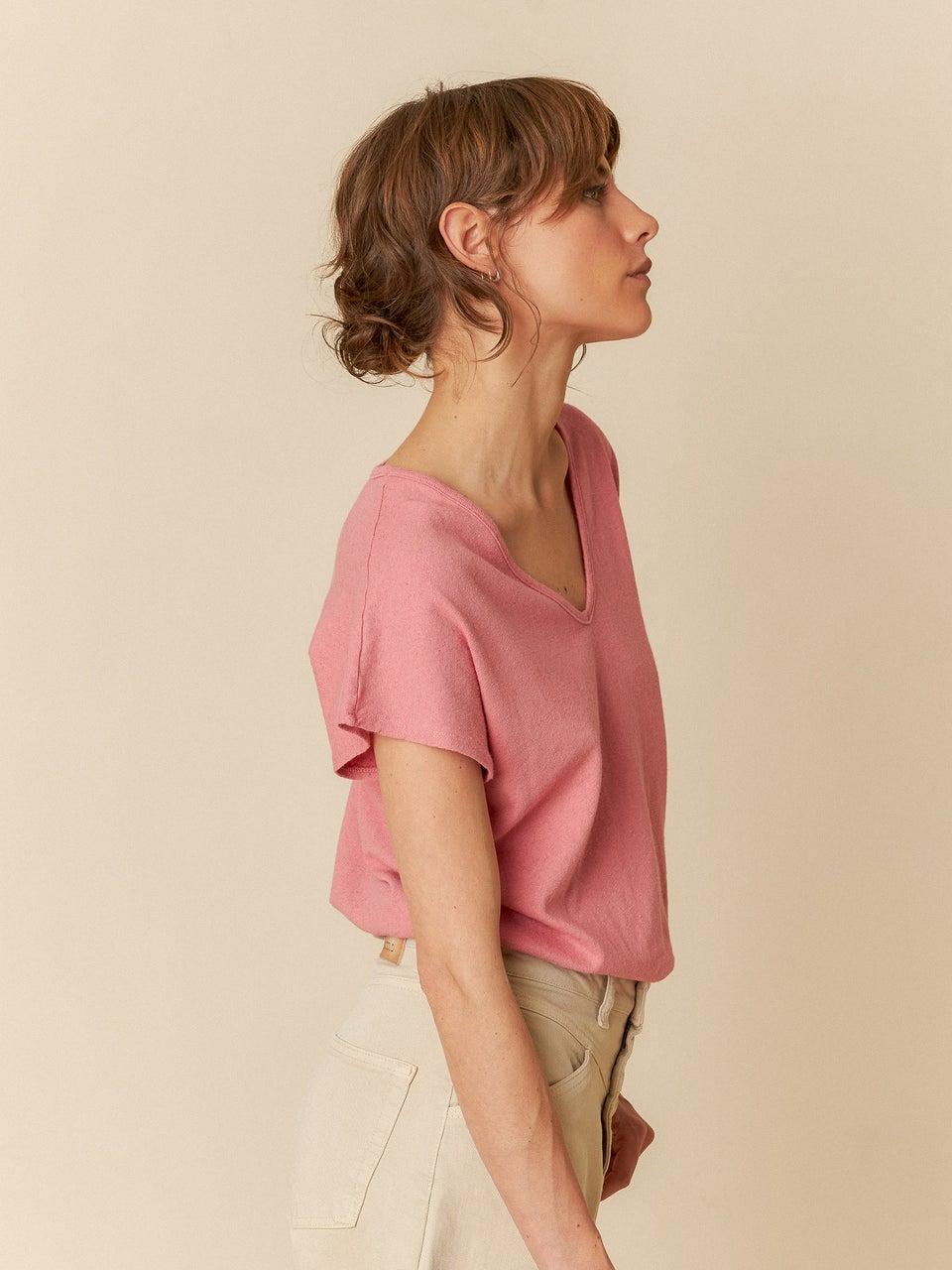 Indi & Cold CAMISETA MELANGE EFECTO RÚSTICO