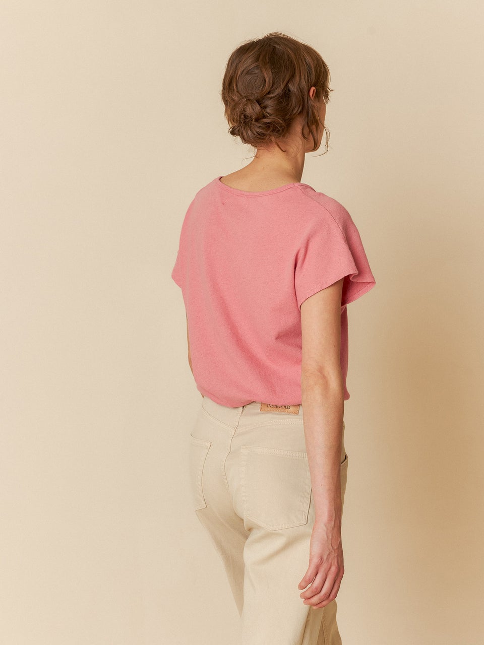 Indi & Cold CAMISETA MELANGE EFECTO RÚSTICO