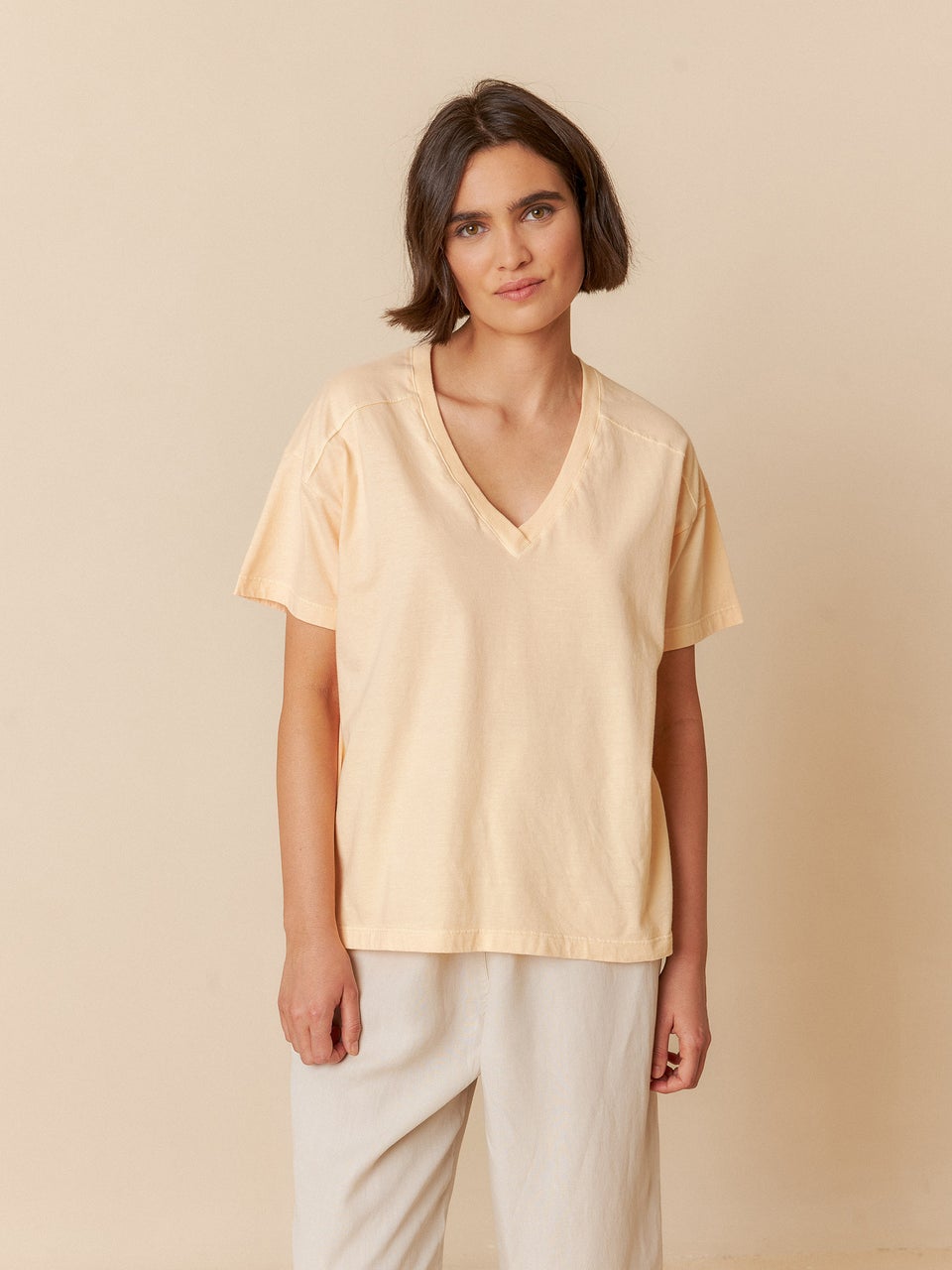 Indi & cold CAMISETA PICO ALGODÓN