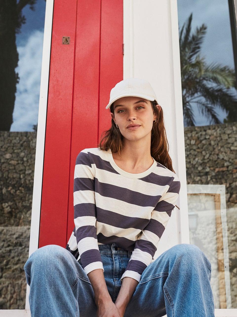 Indi & Cold CAMISETA RAYAS ALGODÓN