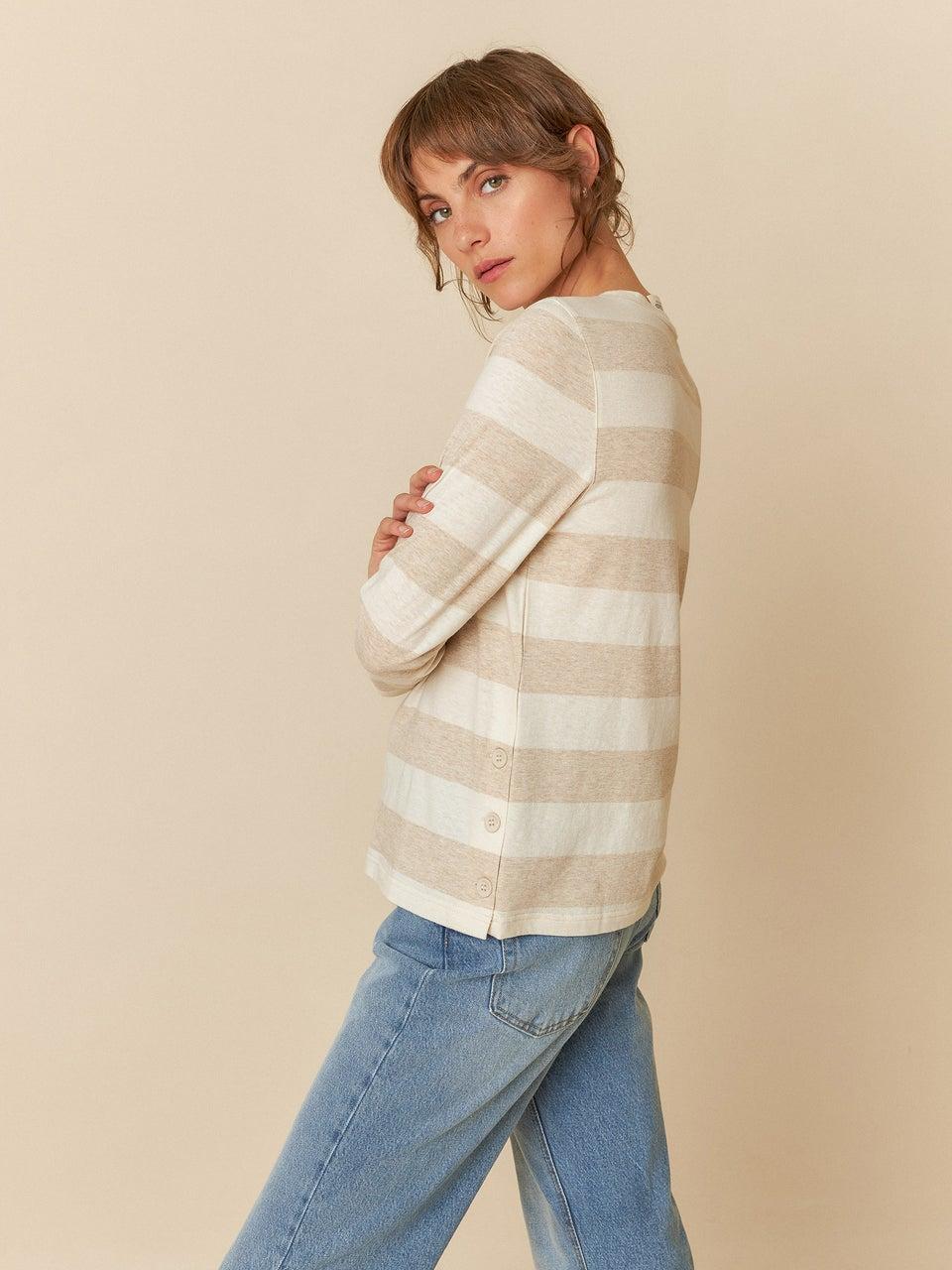 Indi & Cold CAMISETA RAYAS ALGODÓN