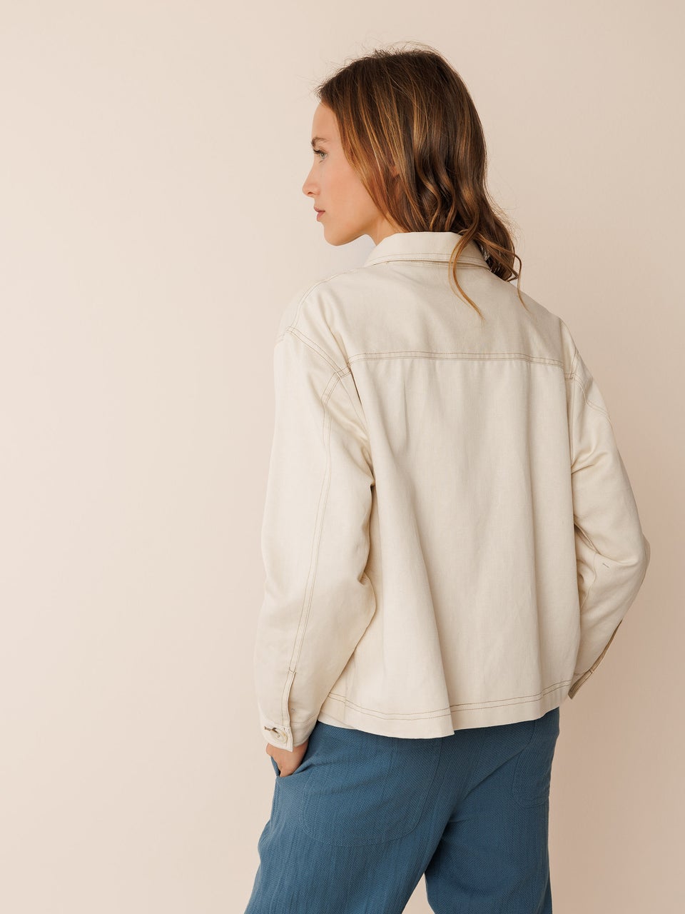 Indi & Cold CAZADORA ESTRUCTURA GABARDINA