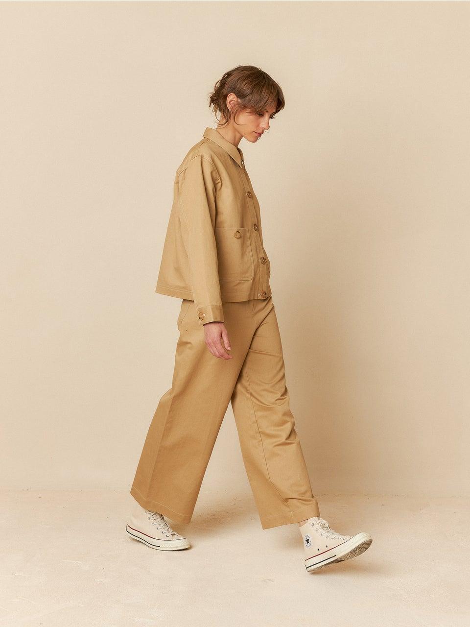 Indi & Cold CAZADORA ESTRUCTURA GABARDINA