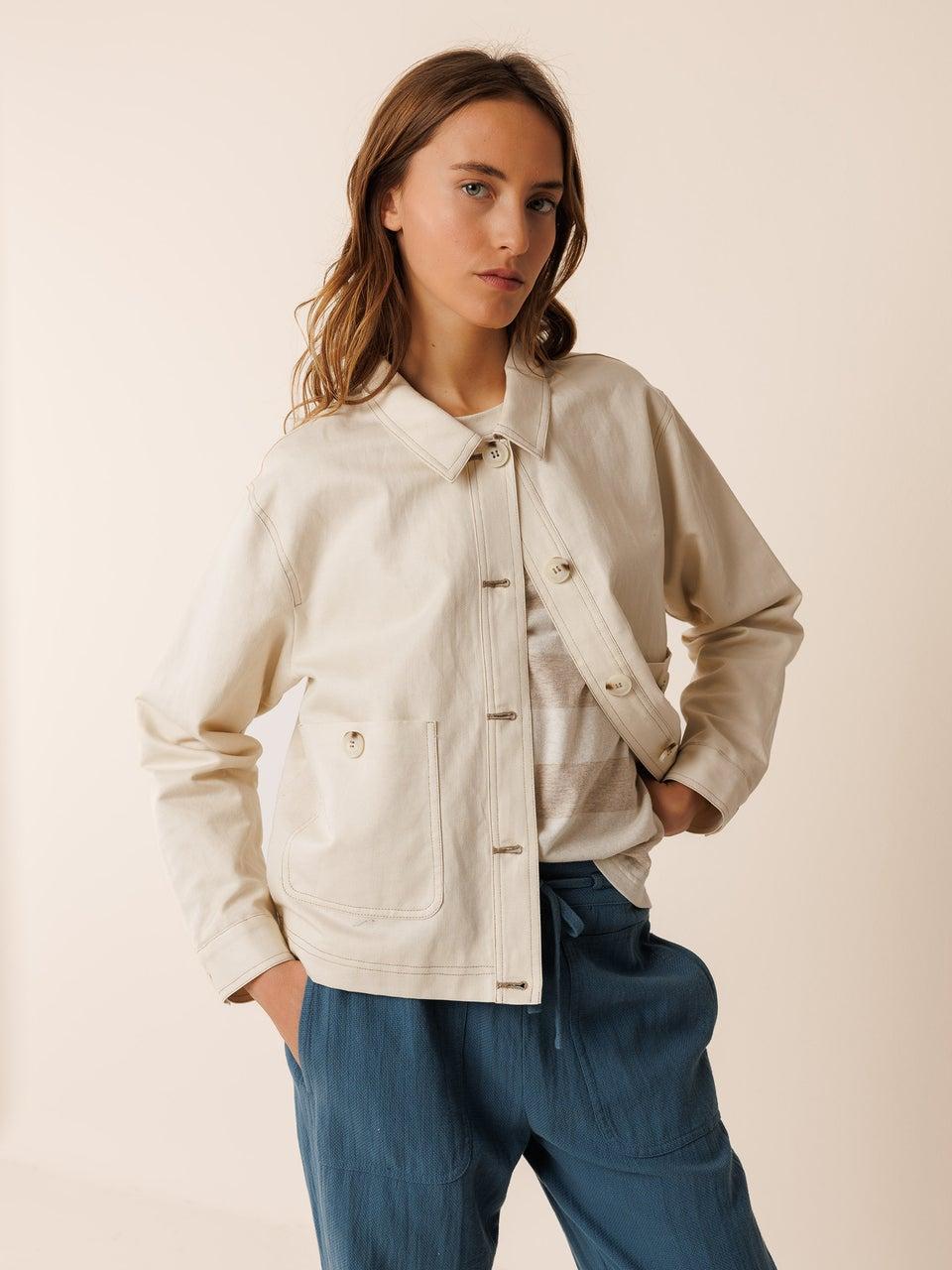 Indi & cold CAZADORA ESTRUCTURA GABARDINA