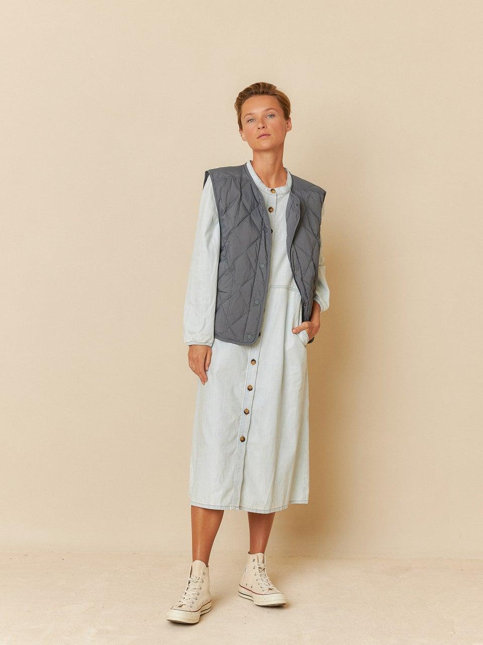 Indi & Cold CHALECO ACOLCHADO SNAPS