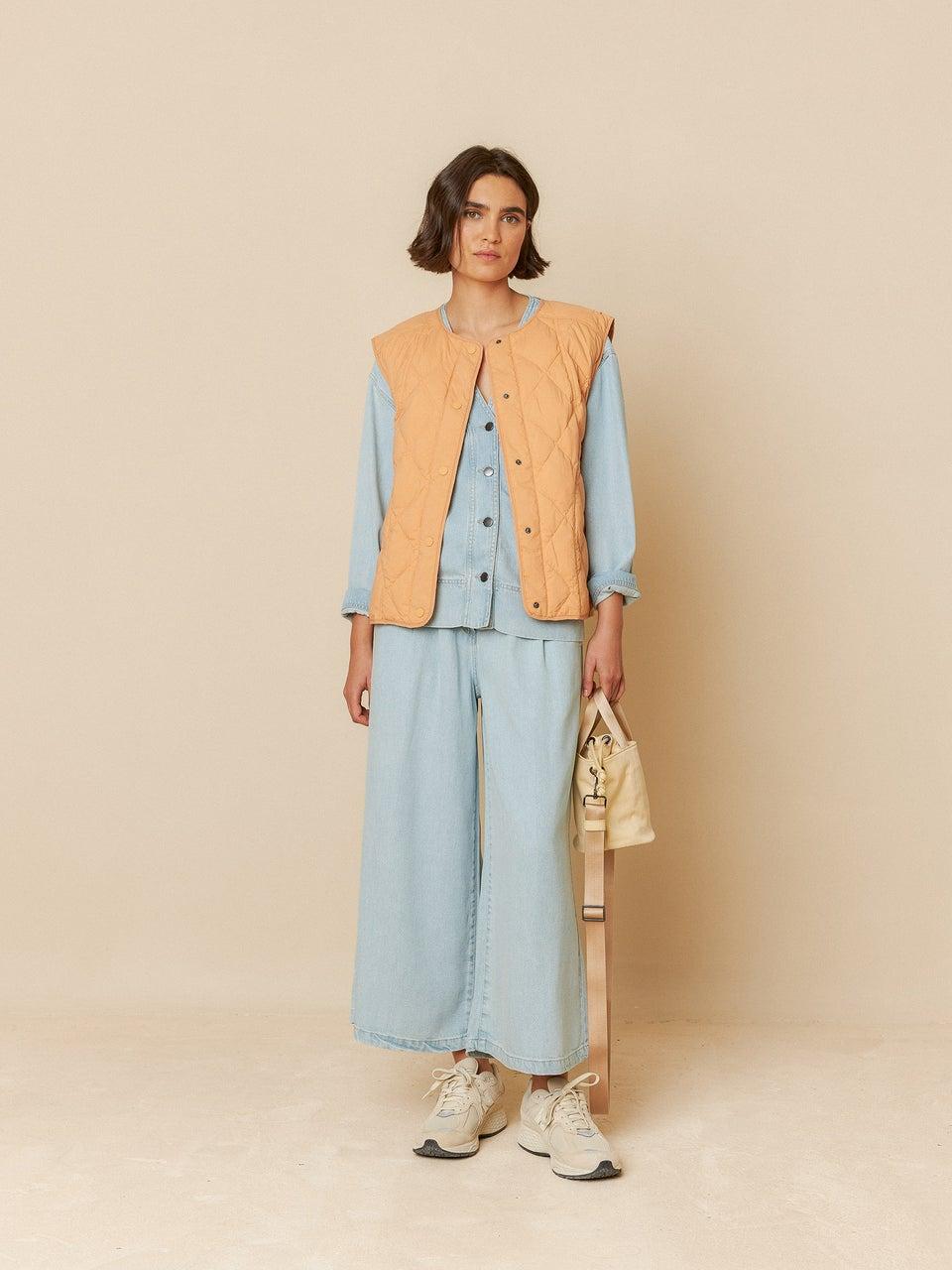 Indi & Cold CHALECO ACOLCHADO SNAPS