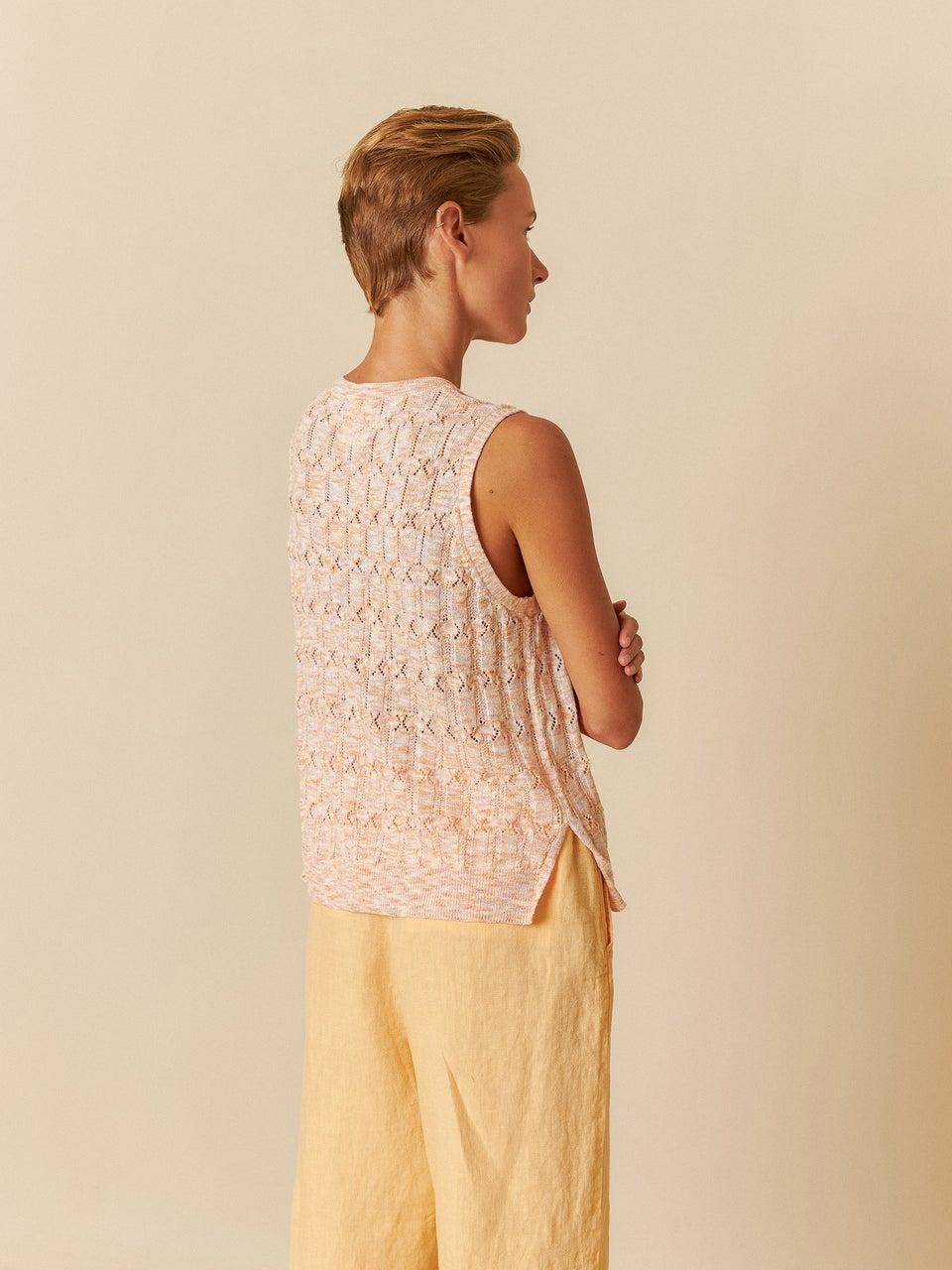 Indi & Cold CHALECO DE PUNTO POINTELLE