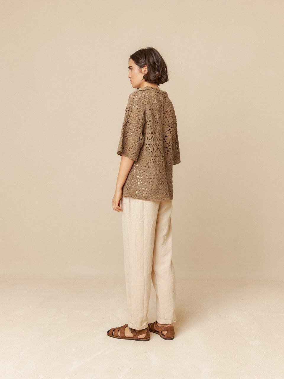 Indi & Cold CHAQUETA MANGA CORTA CROCHET