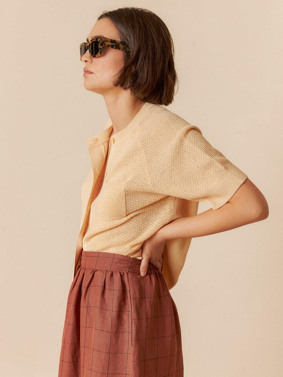 Indi & Cold CHAQUETA PUNTO DE ARROZ