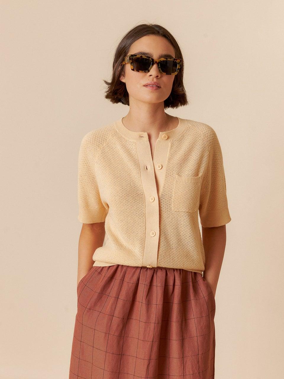 Indi & cold CHAQUETA PUNTO DE ARROZ