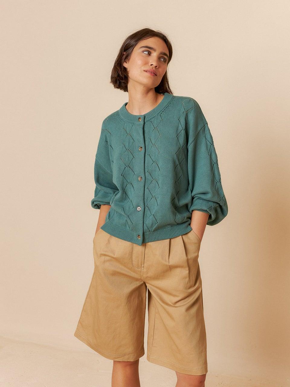 Indi & Cold CHAQUETA PUNTO FANTASÍA