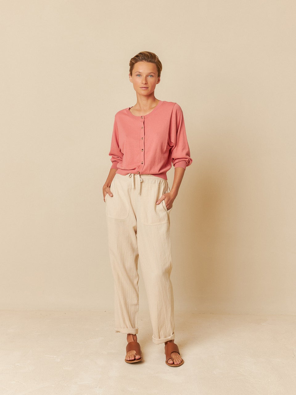 Indi & Cold CHAQUETA PUNTO MANGA MURCIELAGO