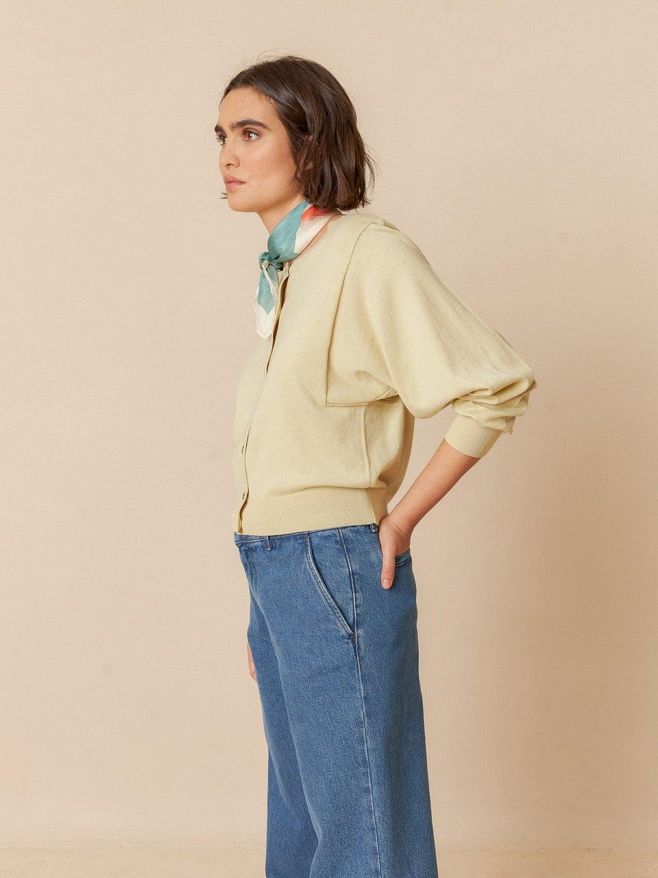 Indi & Cold CHAQUETA PUNTO MANGA MURCIELAGO