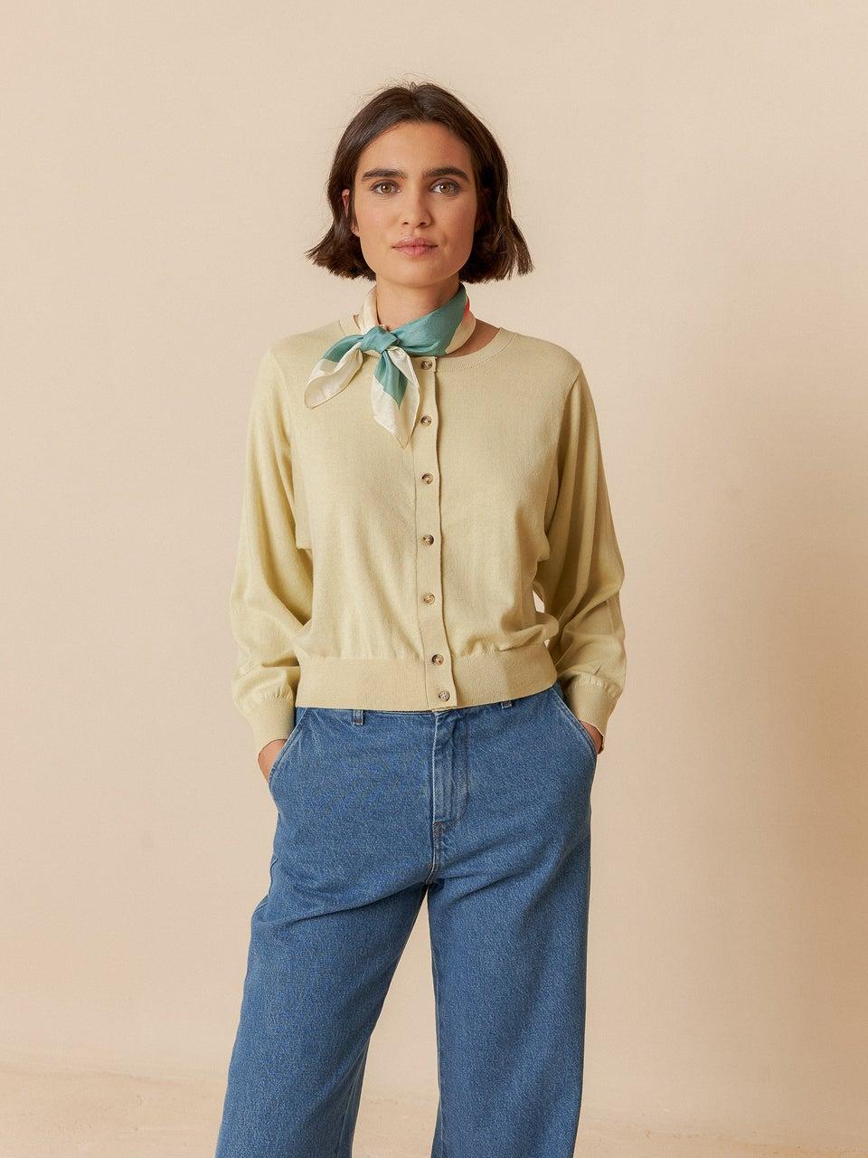 Indi & cold CHAQUETA PUNTO MANGA MURCIELAGO