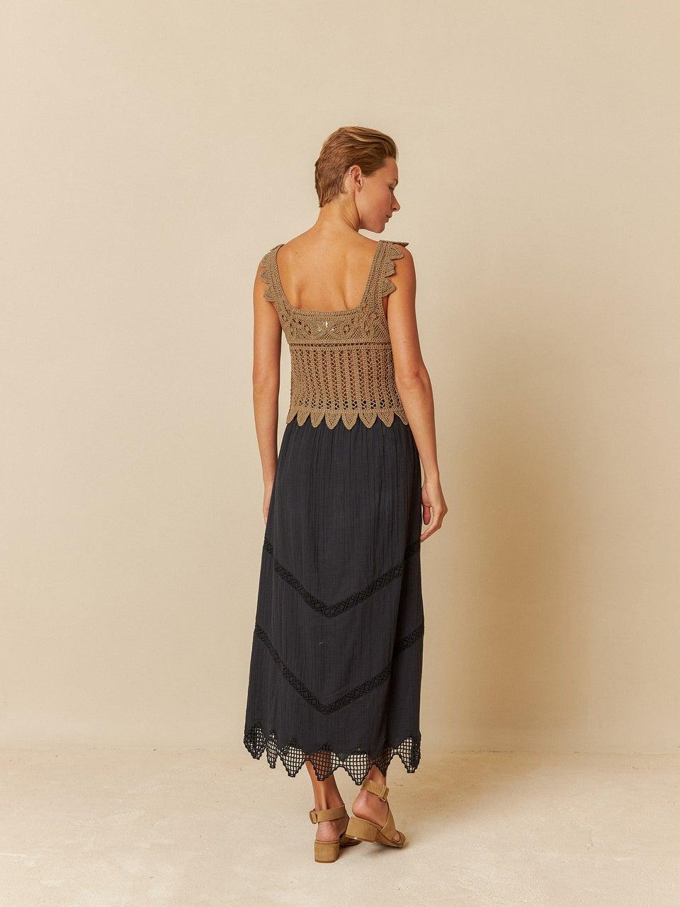 Indi & Cold CROP TOP CROCHET