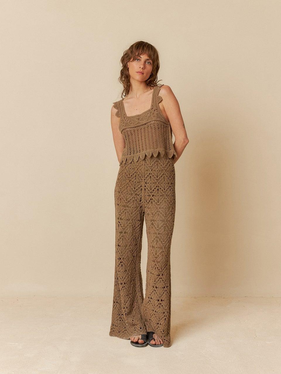 Indi & Cold CROP TOP CROCHET