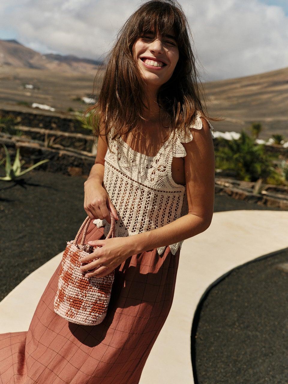 Indi & Cold CROP TOP CROCHET