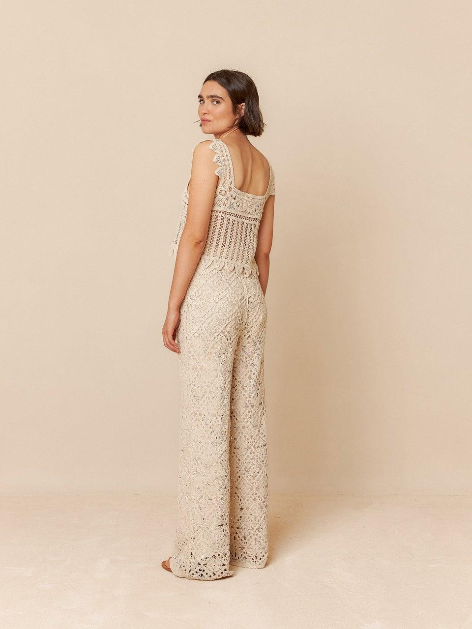 Indi & Cold CROP TOP CROCHET