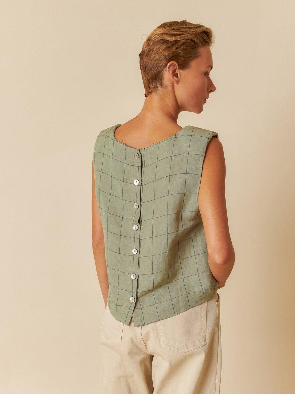 Indi & Cold CROP TOP CUADRO VENTANA