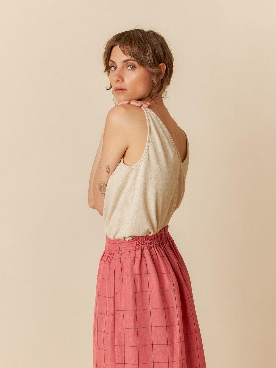 Indi & Cold FALDA CUADRO VENTANA