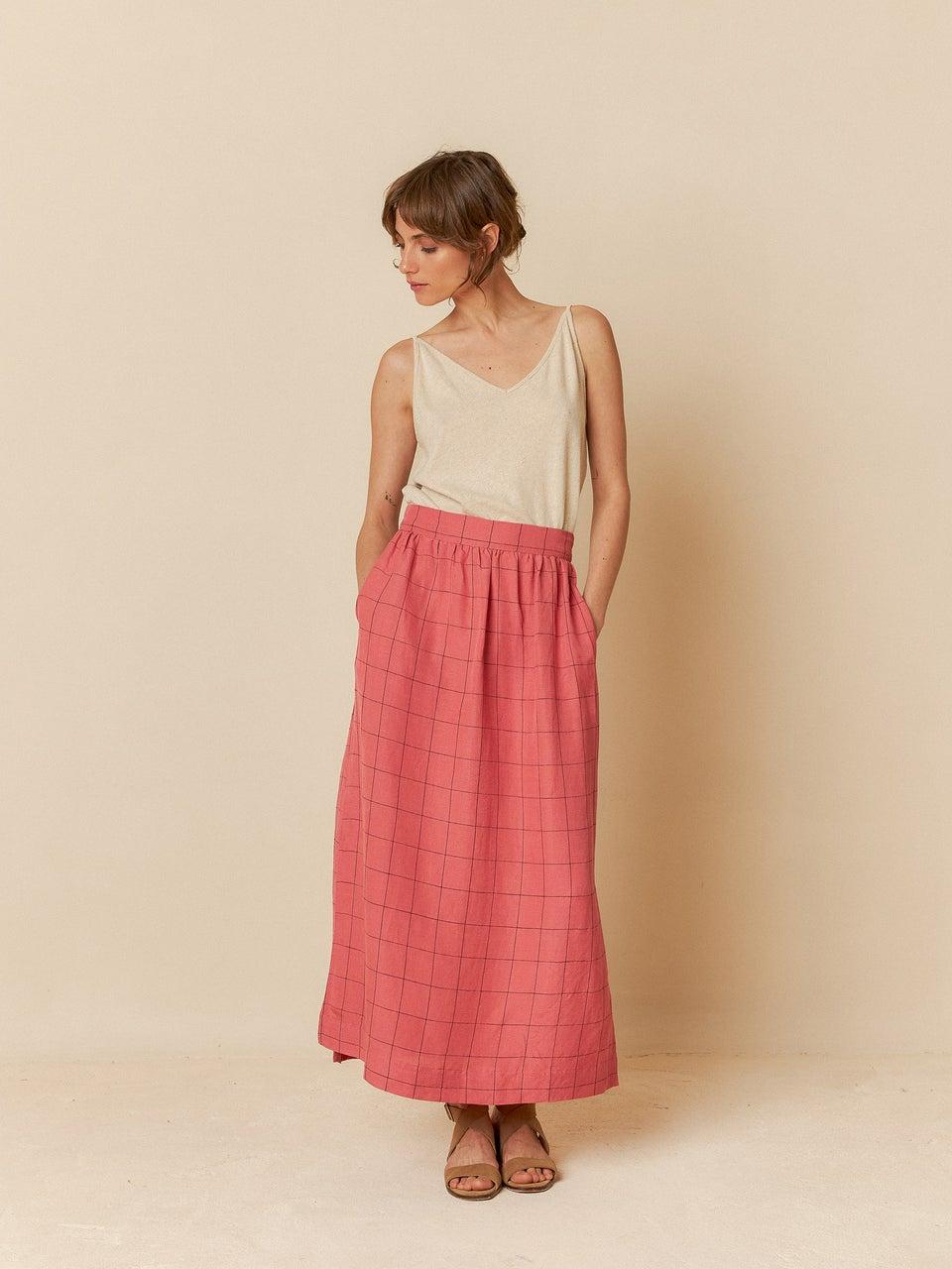 Indi & cold FALDA CUADRO VENTANA