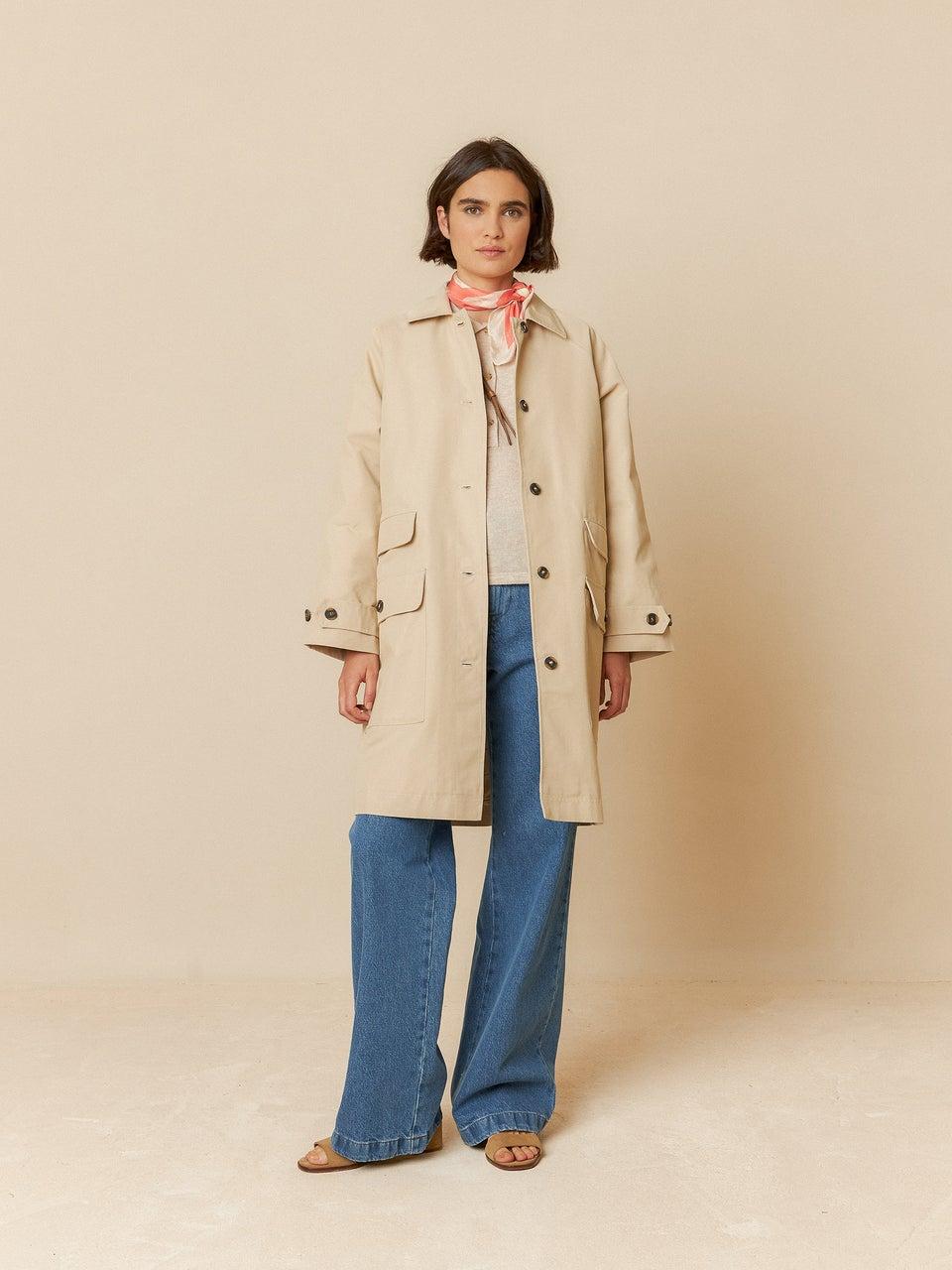 Indi & cold GABARDINA CORTE CLÁSICO