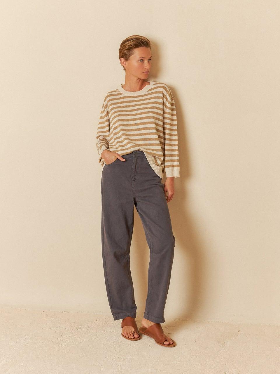 Indi & Cold JERSEY CROP OVERSIZE