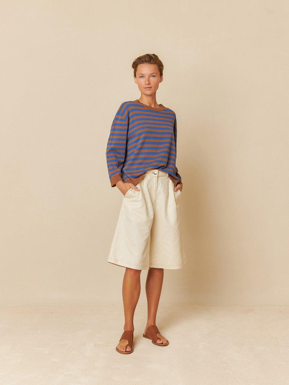 Indi & Cold JERSEY CROP OVERSIZE