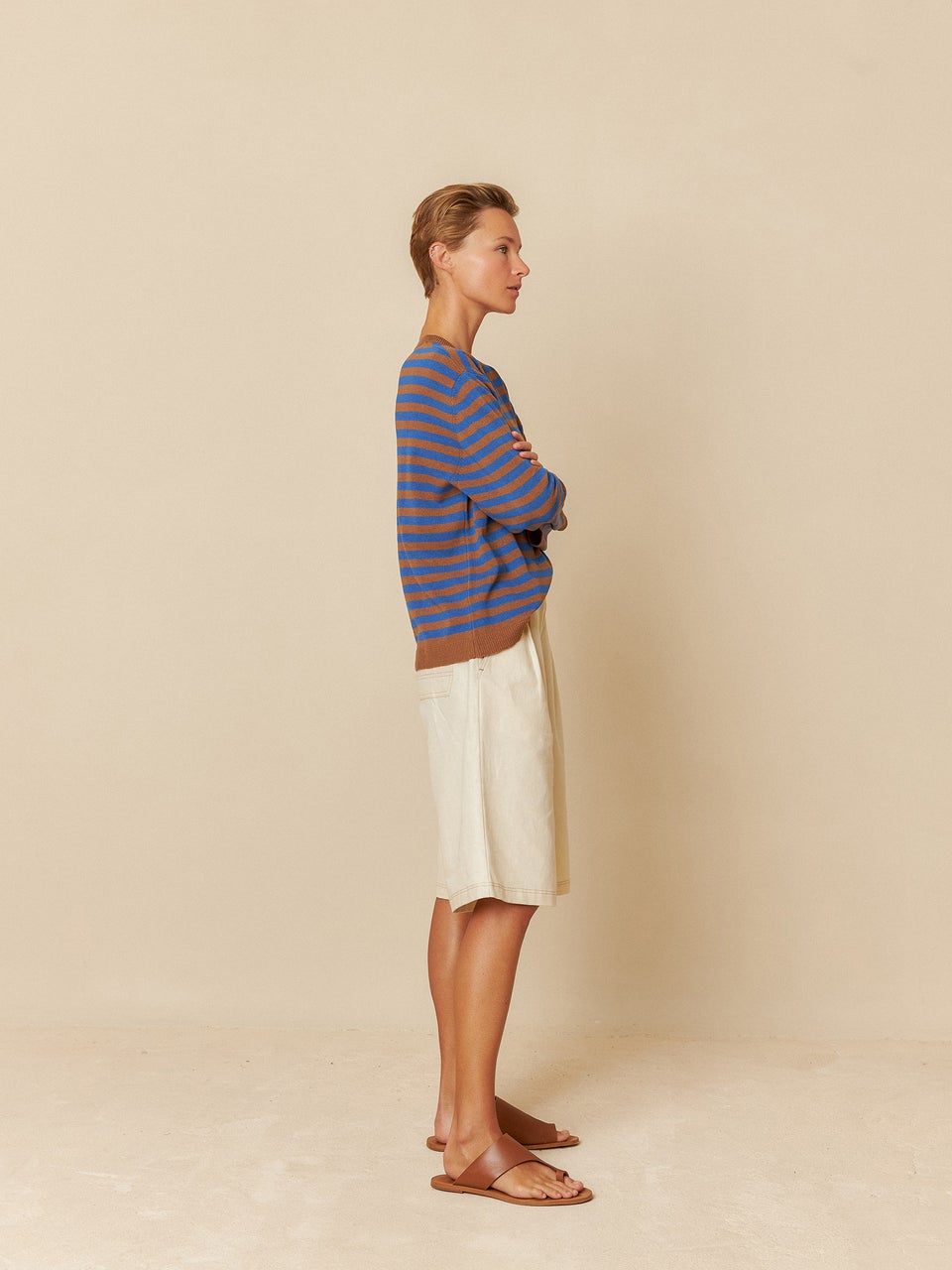 Indi & Cold JERSEY CROP OVERSIZE