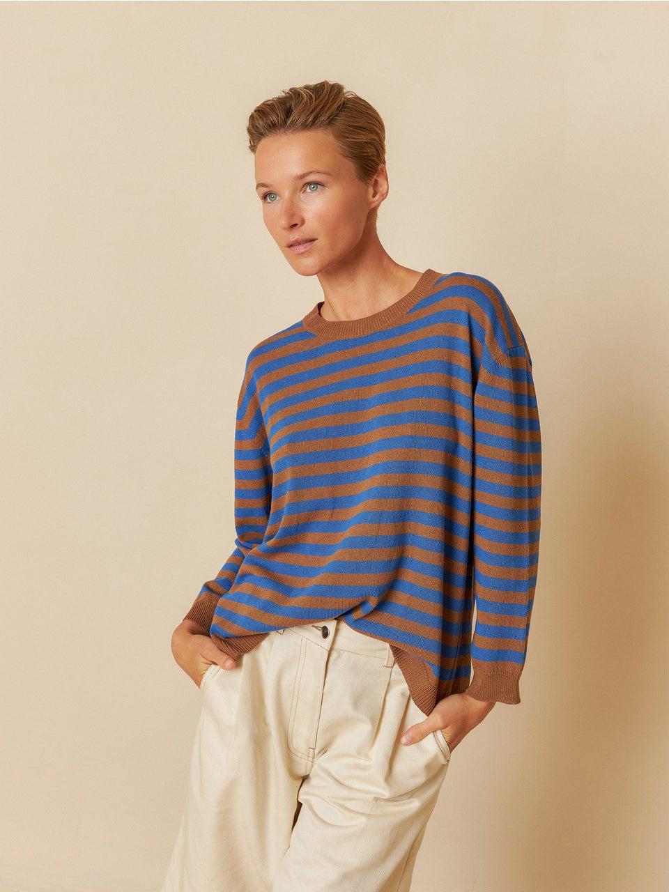 Indi & cold JERSEY CROP OVERSIZE