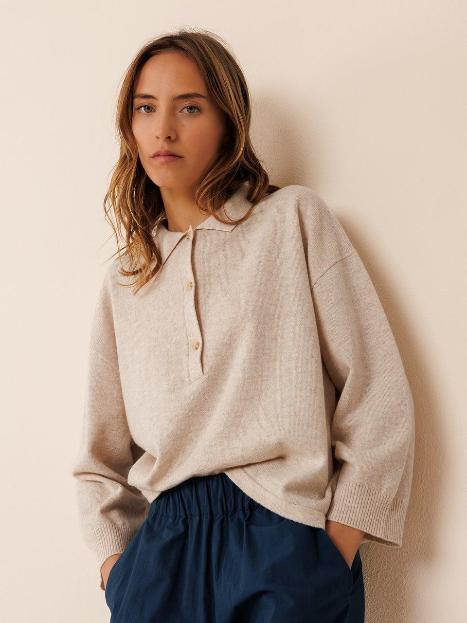 Indi & cold JERSEY CUELLO POLO