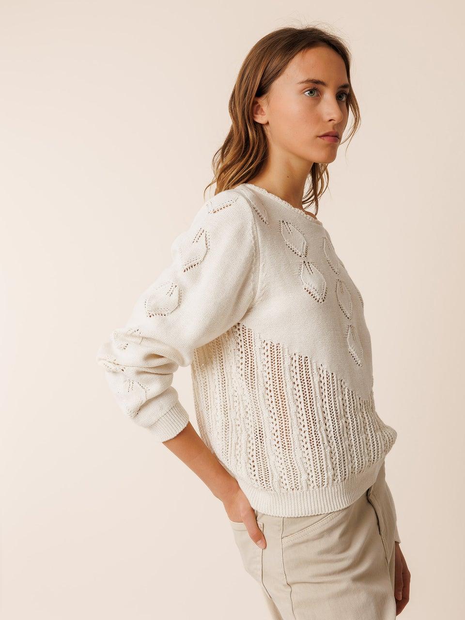 Indi & Cold JERSEY EFECTO CROCHET