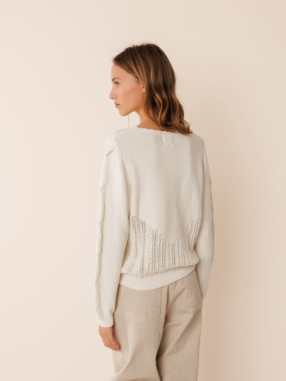 Indi & Cold JERSEY EFECTO CROCHET