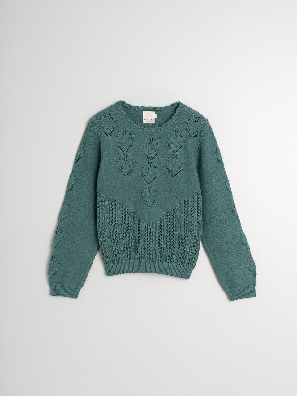 Indi & Cold JERSEY EFECTO CROCHET