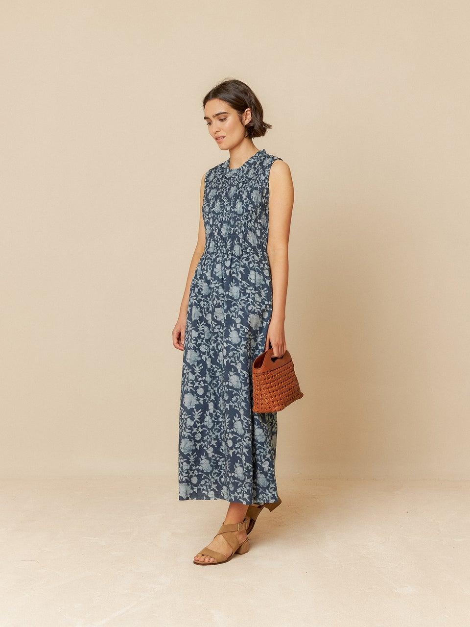 Indi & Cold MAXI VESTIDO ENGOMADO